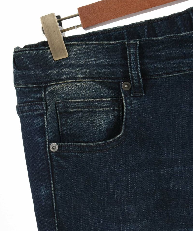 CAMBIO(カンビオ)】Back Fleece Denim Jodhpurs Pants ジョッパーズ