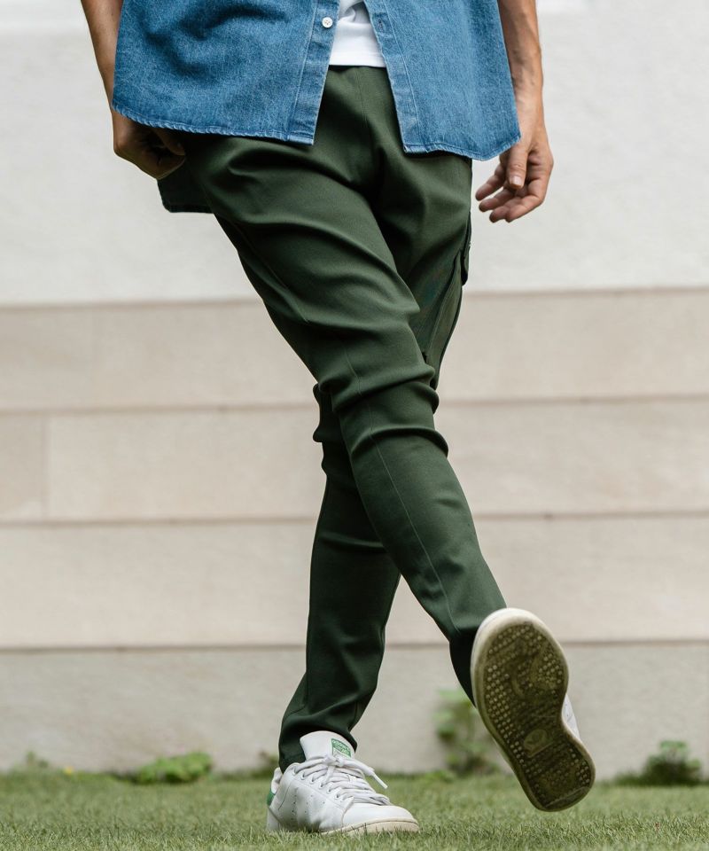 CAMBIO(カンビオ)】Stretch Twill Single Pocket Cargo Jodhpurs