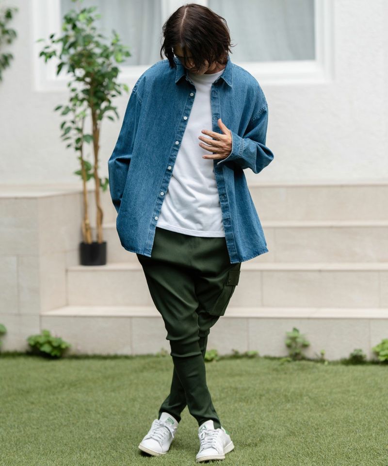 専用　CANBIOズボン 30%OFF【CAMBIO(カンビオ)】サイドZIPラインパンツ(CA-24-39