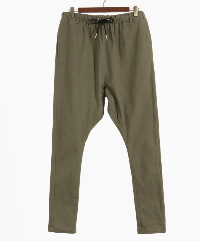 CAMBIO(カンビオ)】Back Fleece Stretch Twill Jodhpurs Pants