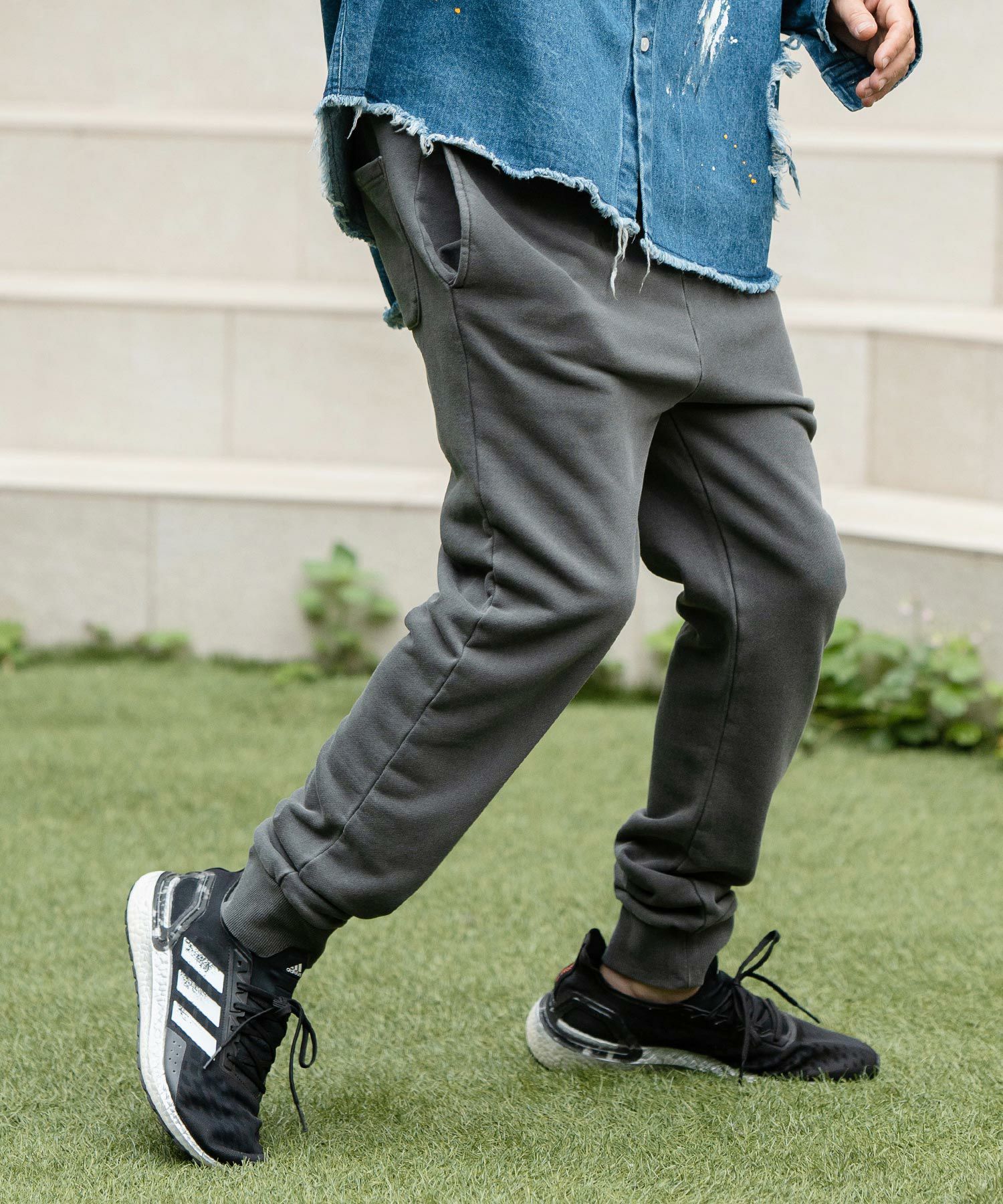 30%OFF【CAMBIO(カンビオ)】12oz Pigment Sweat Pants スウェット