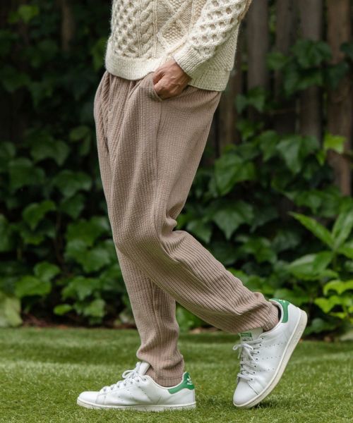 30%OFF【CAMBIO(カンビオ)】Plaid Jodhpurs Cut Pants ジョッパーズ