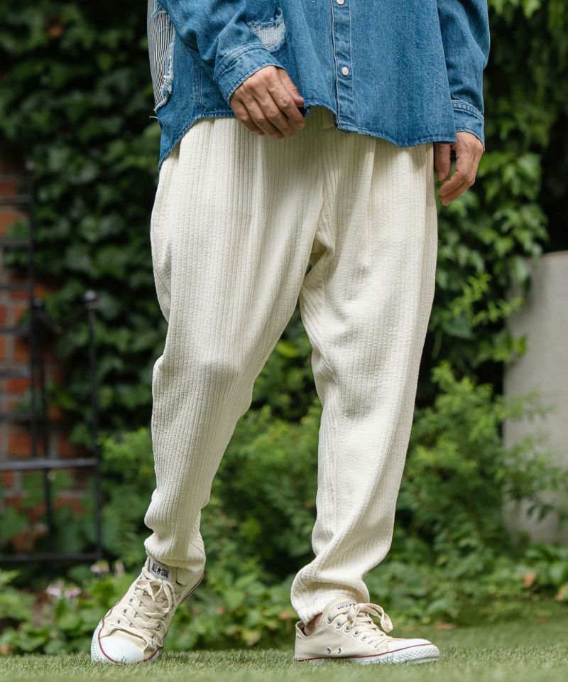 CAMBIO(カンビオ)】Slacks Fabric Sarrouel Pants サルエル
