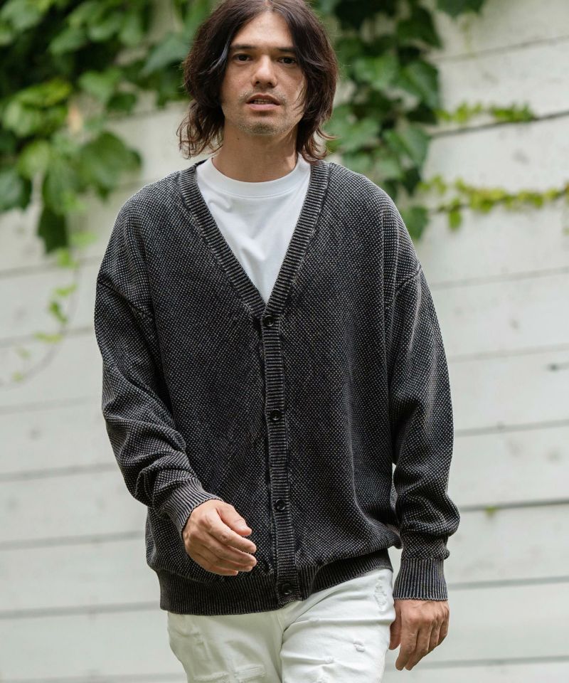 maio グレー カーディガン ボタン付き maio グレー カーディガン ボタン付き