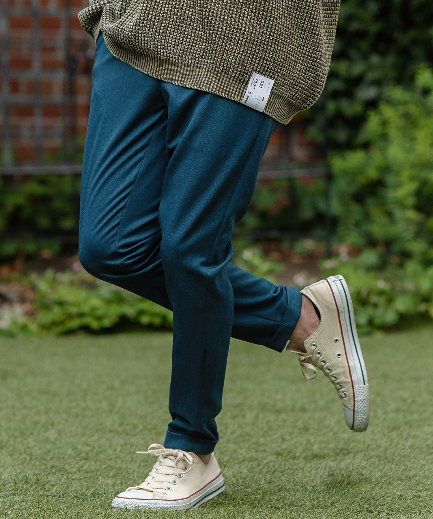 30%OFF【CAMBIO(カンビオ)】Vintage Like Stretch Corduroy Pants