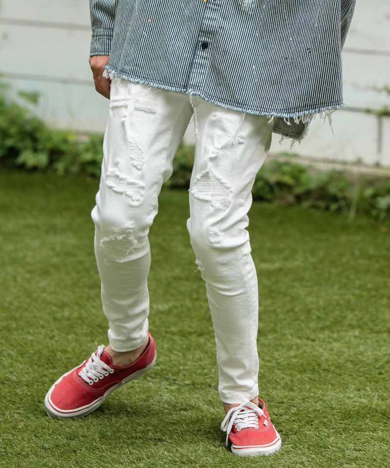 カラーデニムパンツ 試着対象】505ZXX レギュラーストレート デニムパンツ ジーンズ