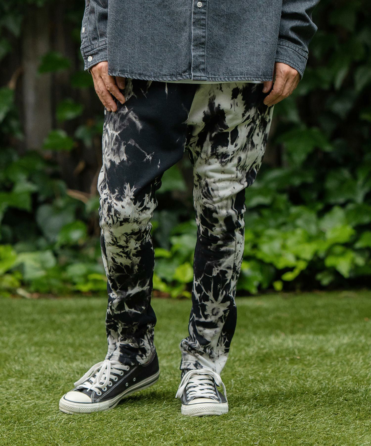 CAMBIO(カンビオ)】Spot Dye Sweat Jodhpurs Pants ジョッパーズパンツ 