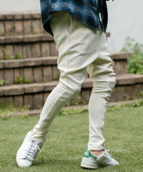 【CAMBIO(カンビオ)】Puffy Herringbone Jacquard Jodhpurs Pants ジョッパーズパンツ(A32924cmb)