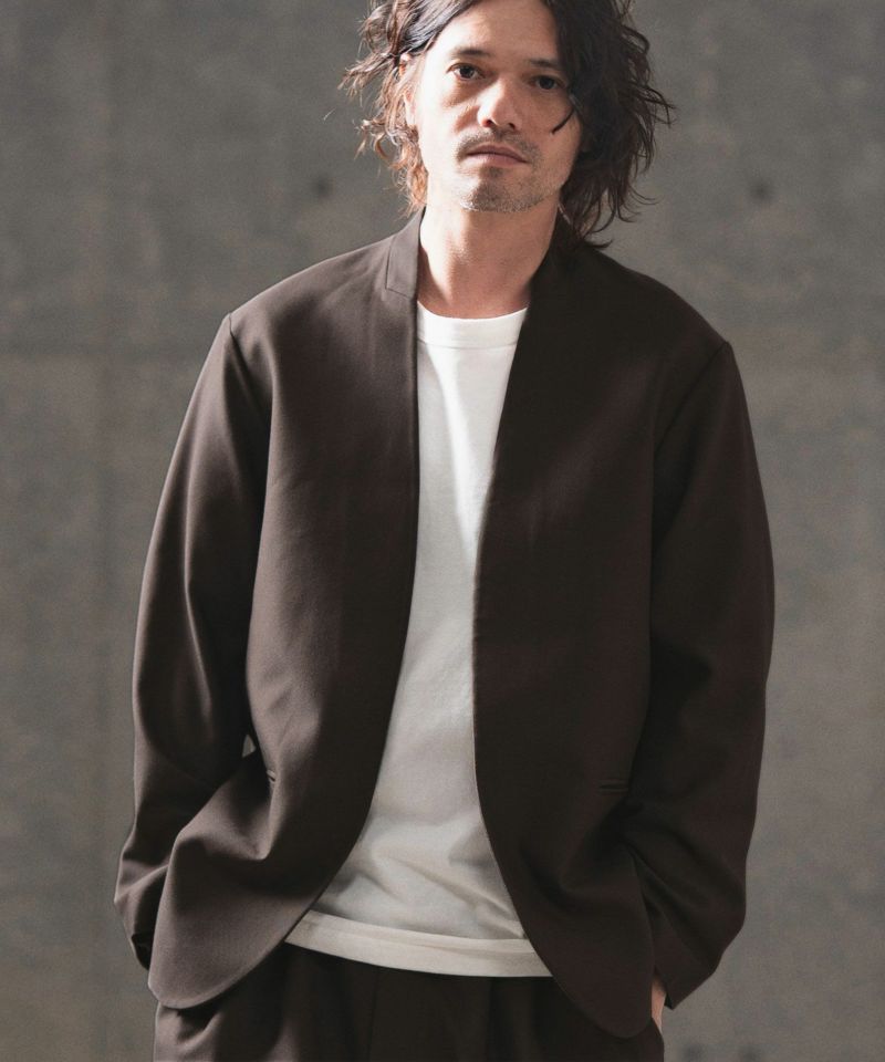 GLIMCLAP(グリムクラップ)】Minimal detail jacket ミニマルジャケット 
