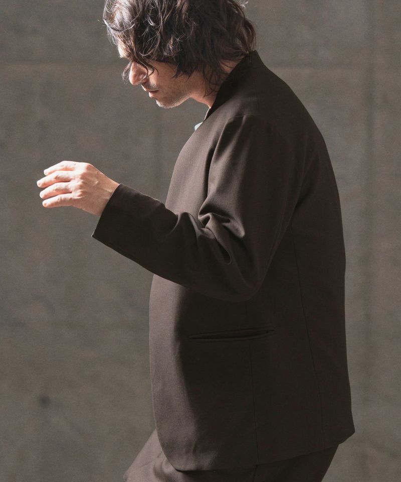 GLIMCLAP(グリムクラップ)】Minimal detail jacket ミニマル