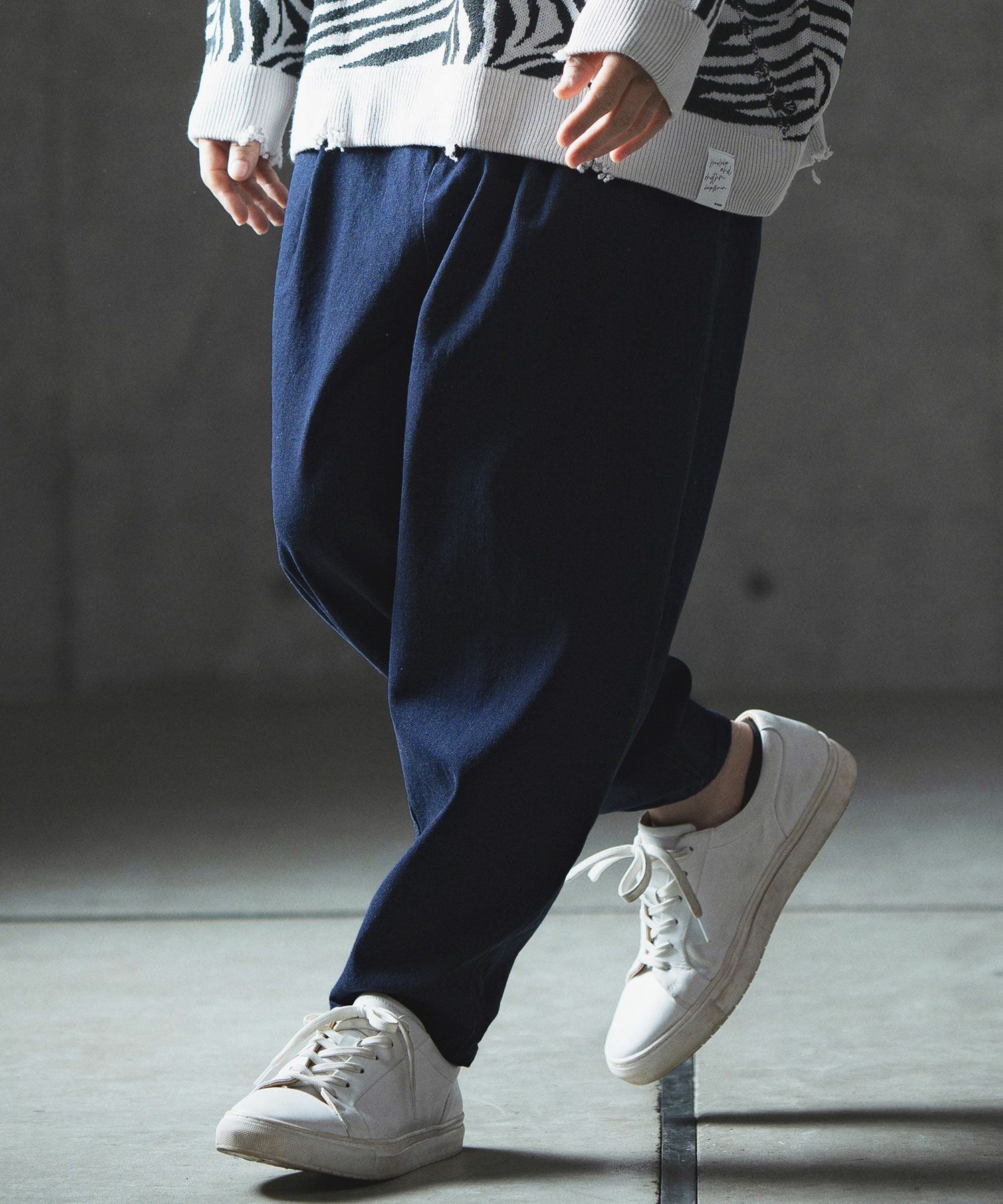 GLIMCLAP(グリムクラップ)】Denim balloon silhouette pants デニム  