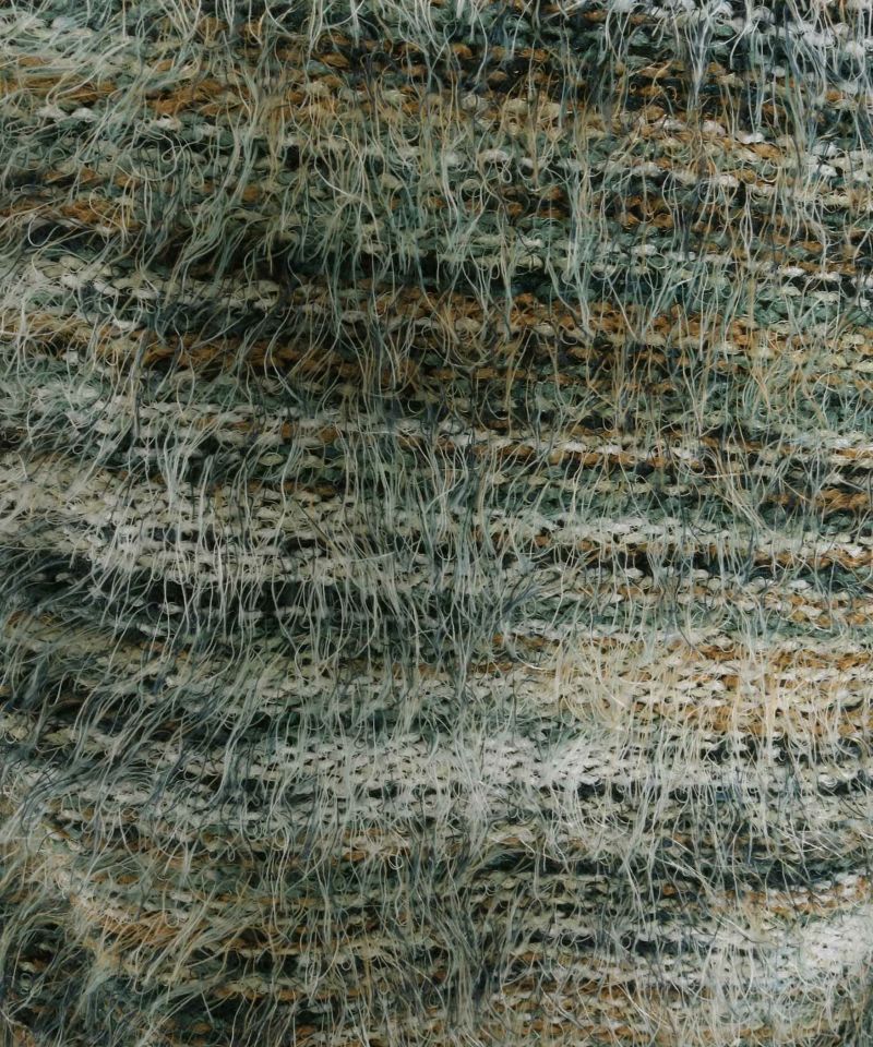 30%OFF【CAMBIO(カンビオ)】Multicolor Mohair Like Shadow Stripe