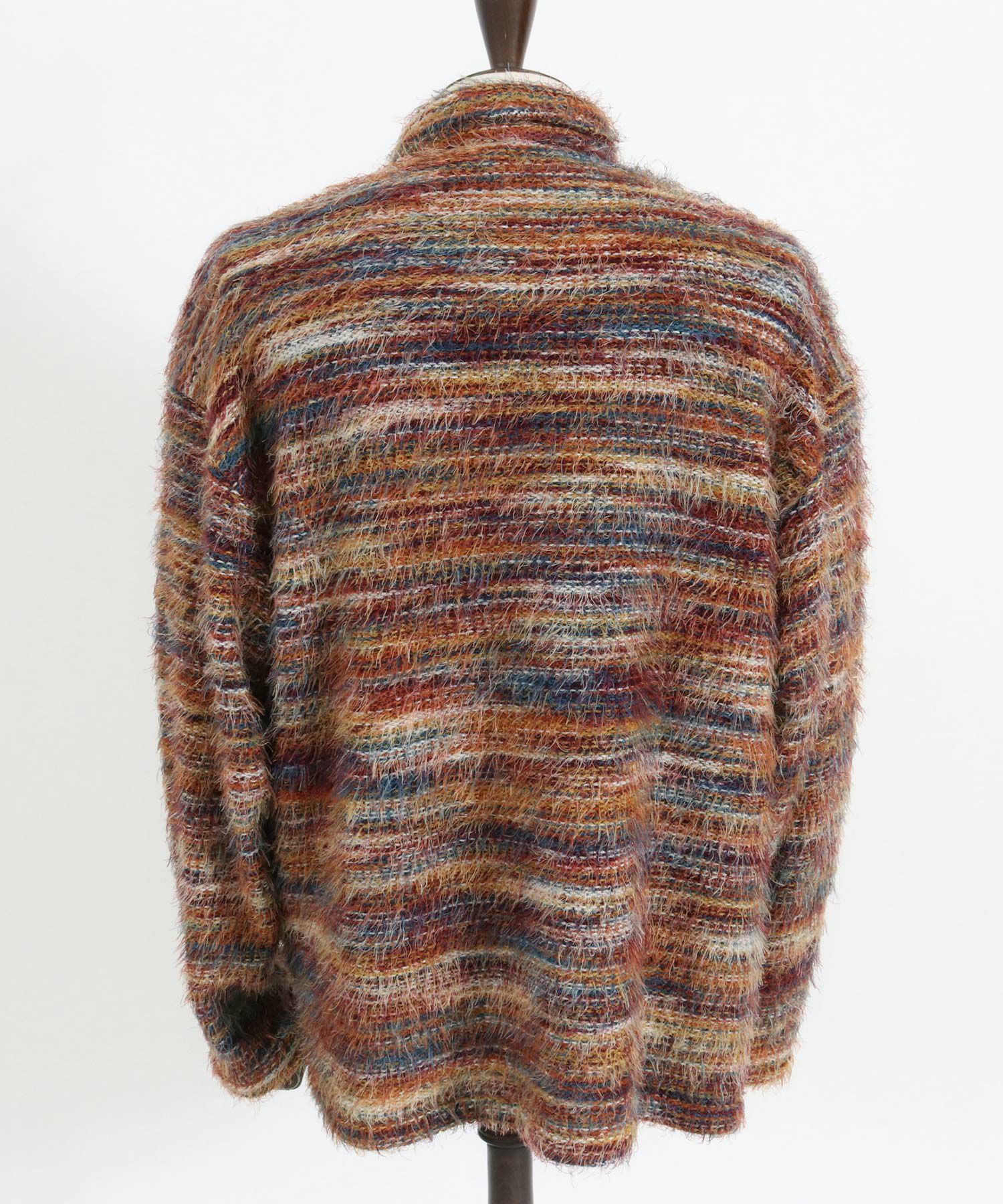 CAMBIO モヘアニットシャツとパンツ 30%OFF【CAMBIO(カンビオ)】Multicolor Mohair Like Shadow Stripe