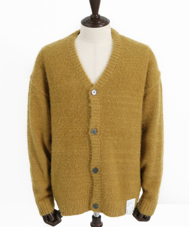 CAMBIO(カンビオ)】Shaggy Knit Cardigan ニットカーディガン(PF
