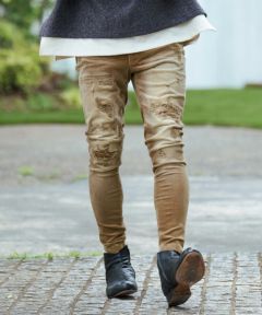 CAMBIO(カンビオ)】Vintage Like Stretch Corduroy Pants