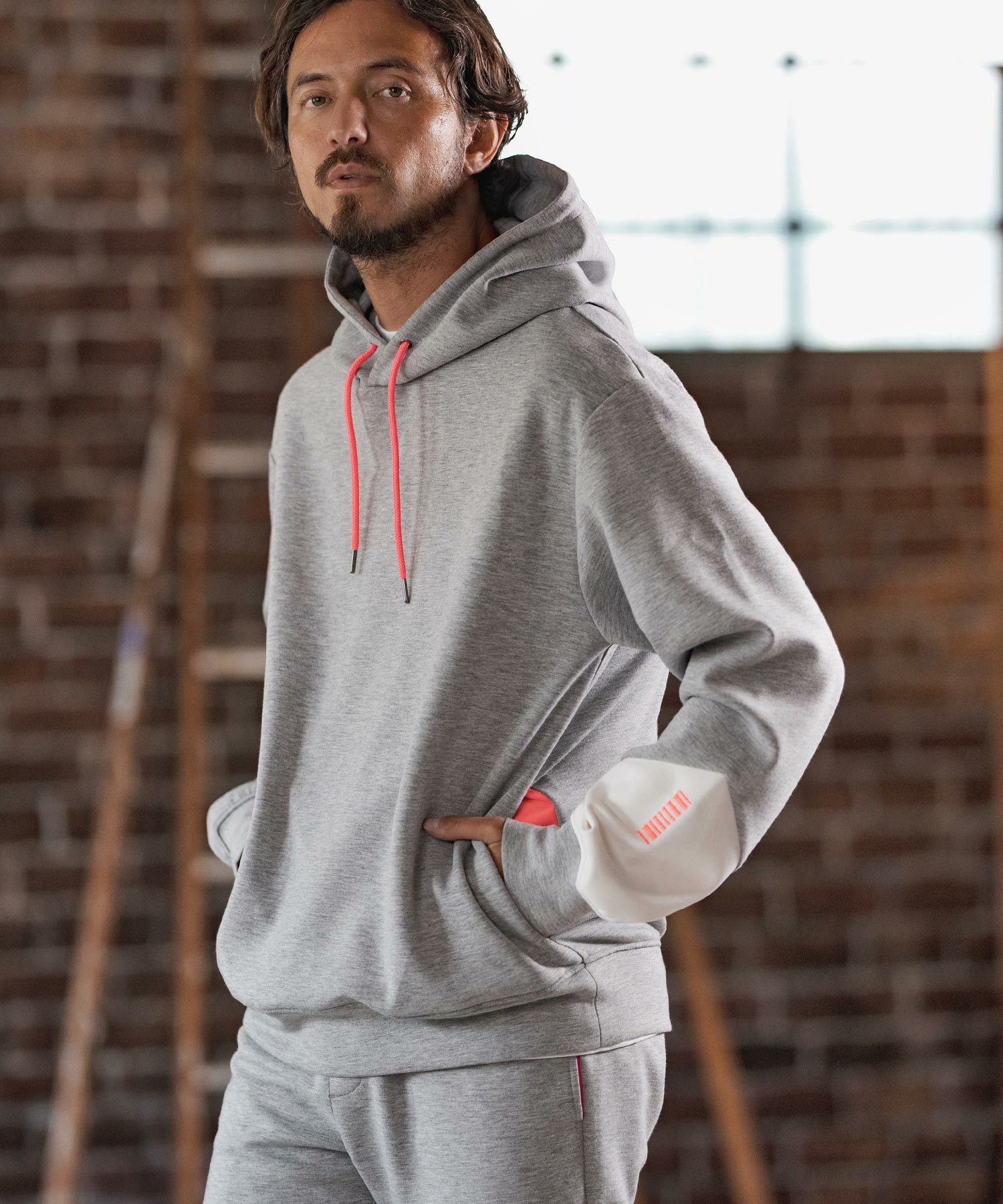 felkod(フィルコッド)】Switching Accents Cardboard Parka パーカー  