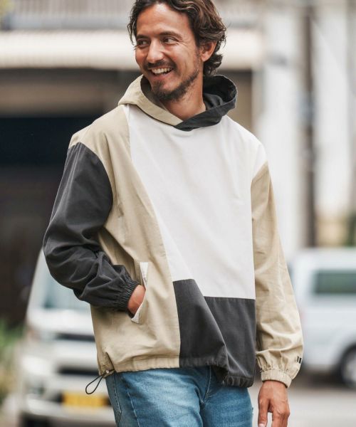 felkod(フィルコッド)】Heart Logo Cardboard Knit Parka