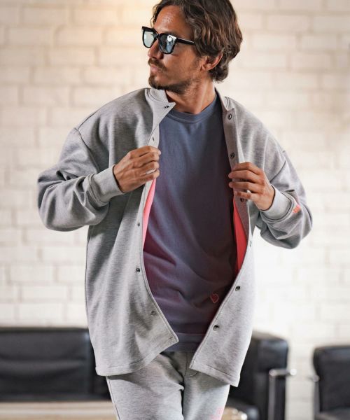 【felkod(フィルコッド)】Neon Logo Print Cardboard Half Jacket ハーフジャケット(F24A060)