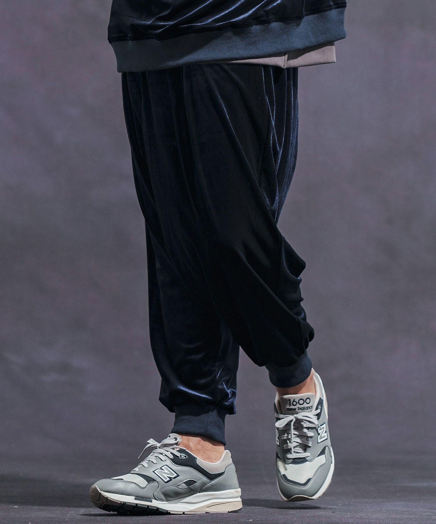 Jih Nunc(ジーヌンク)】ストレッチベロアバルーンパンツ(JIH-R1062