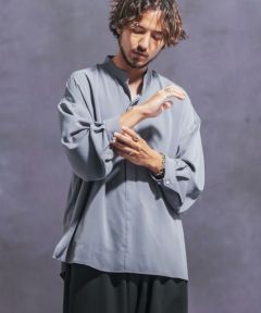 Jih Nunc 【Jih Nunc(ジーヌンク)】コットンリネンキーネック7分