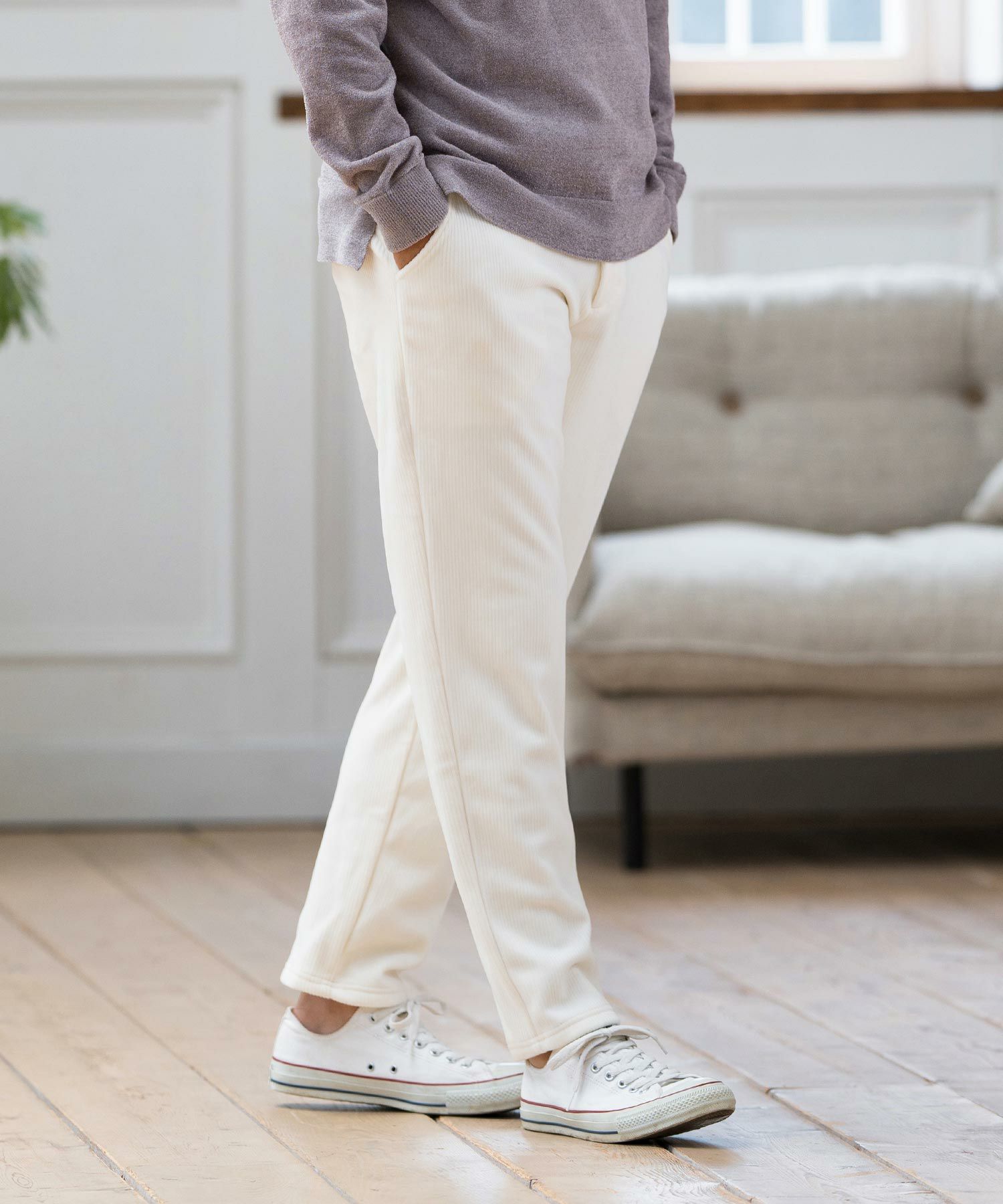 30%OFF【CALL&RESPONSE(コールアンドレスポンス)】裏起毛コーデュロイ