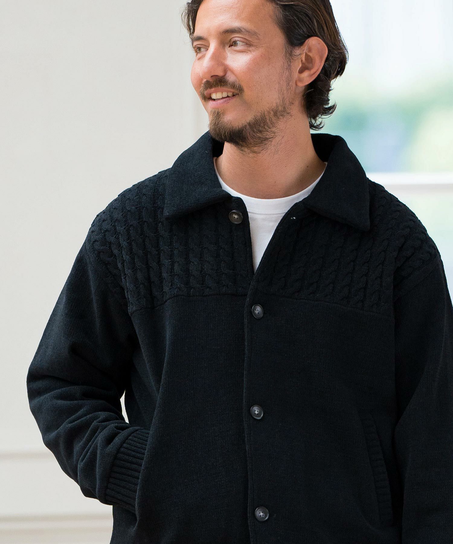 30%OFF【CALL&RESPONSE(コールアンドレスポンス)】中綿ニット