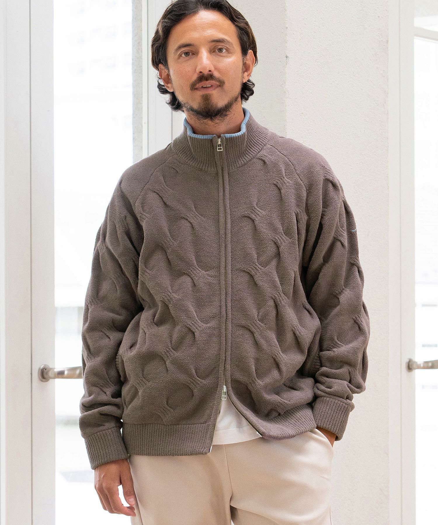 30%OFF【CALL&RESPONSE(コールアンドレスポンス)】中綿ニット