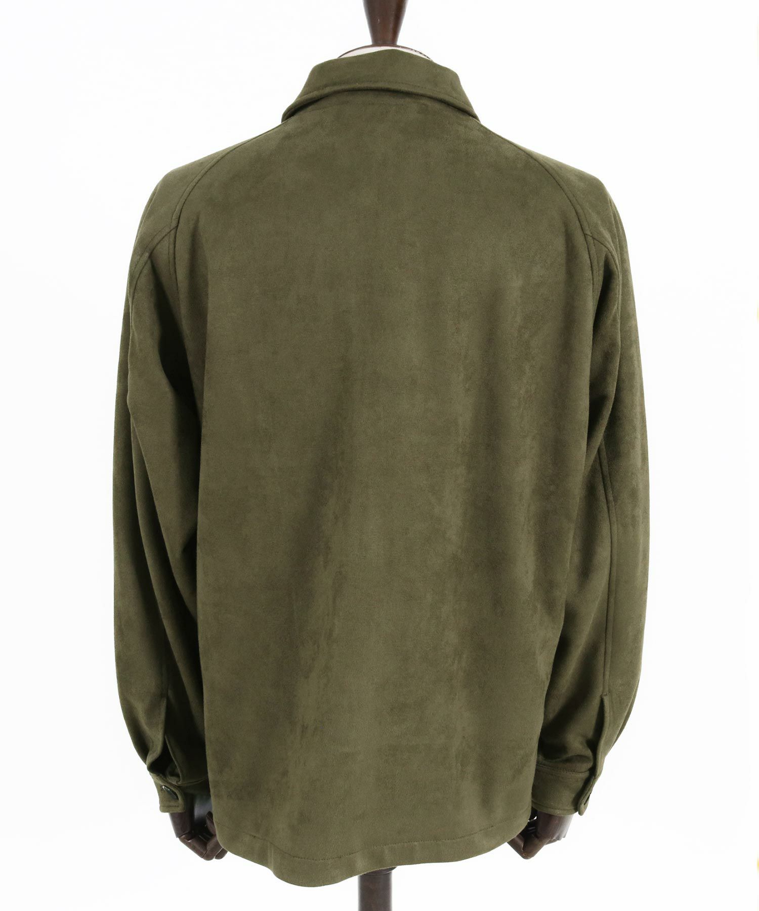 30%OFF【CAMBIO(カンビオ)】フェイクスウェードスイングトップブルゾン