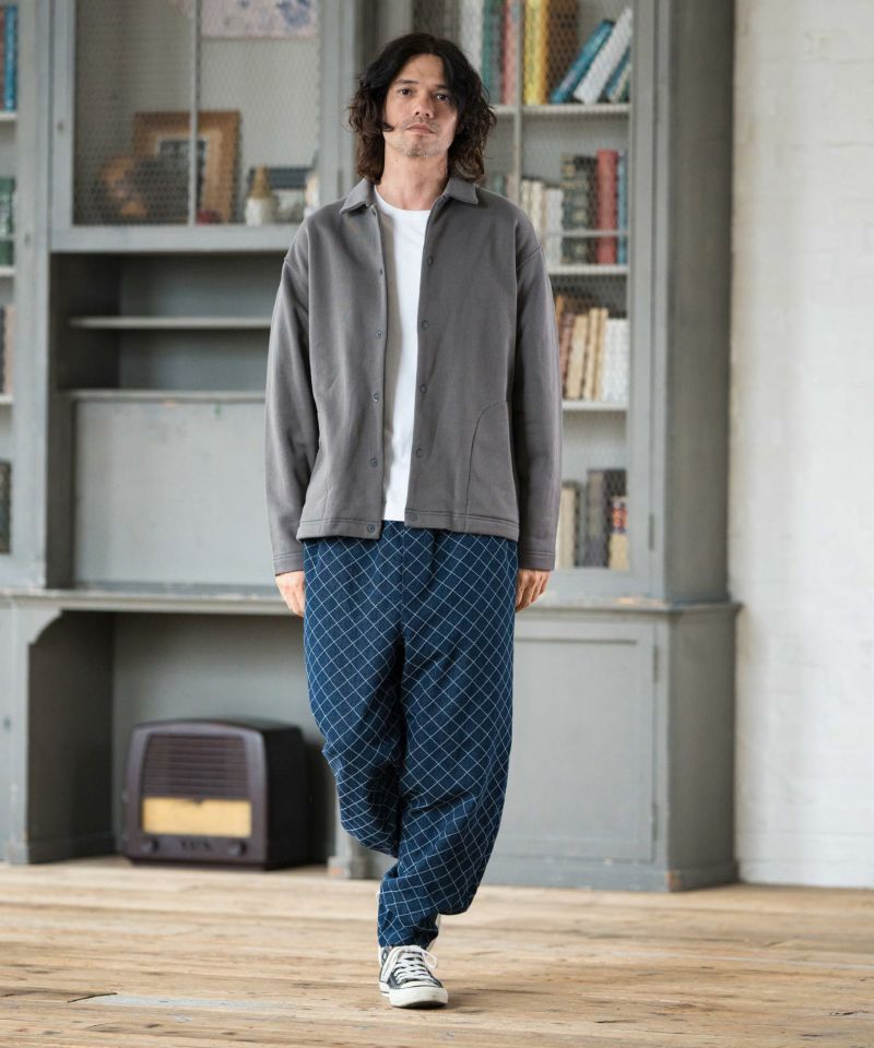 専用中natto バルーンパンツ balloon jogger denim pants / indigo（バルーンジョガーデニム