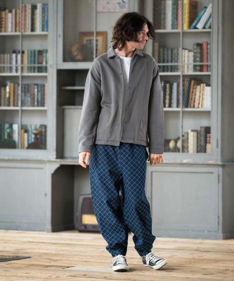CAMBIO(カンビオ)】 Diamond Quilted Denim Balloon Pants