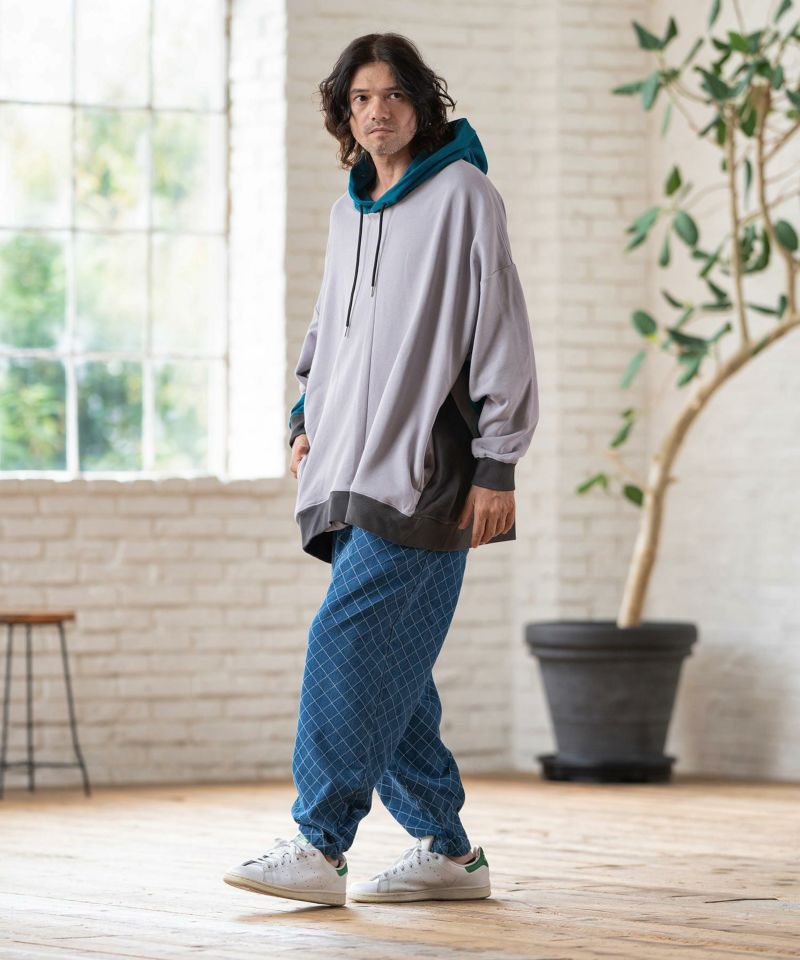 CAMBIO(カンビオ) バルーンパンツ　Lサイズ　定価¥14,960 CAMBIO(カンビオ)】 Diamond Quilted Denim Balloon Pants