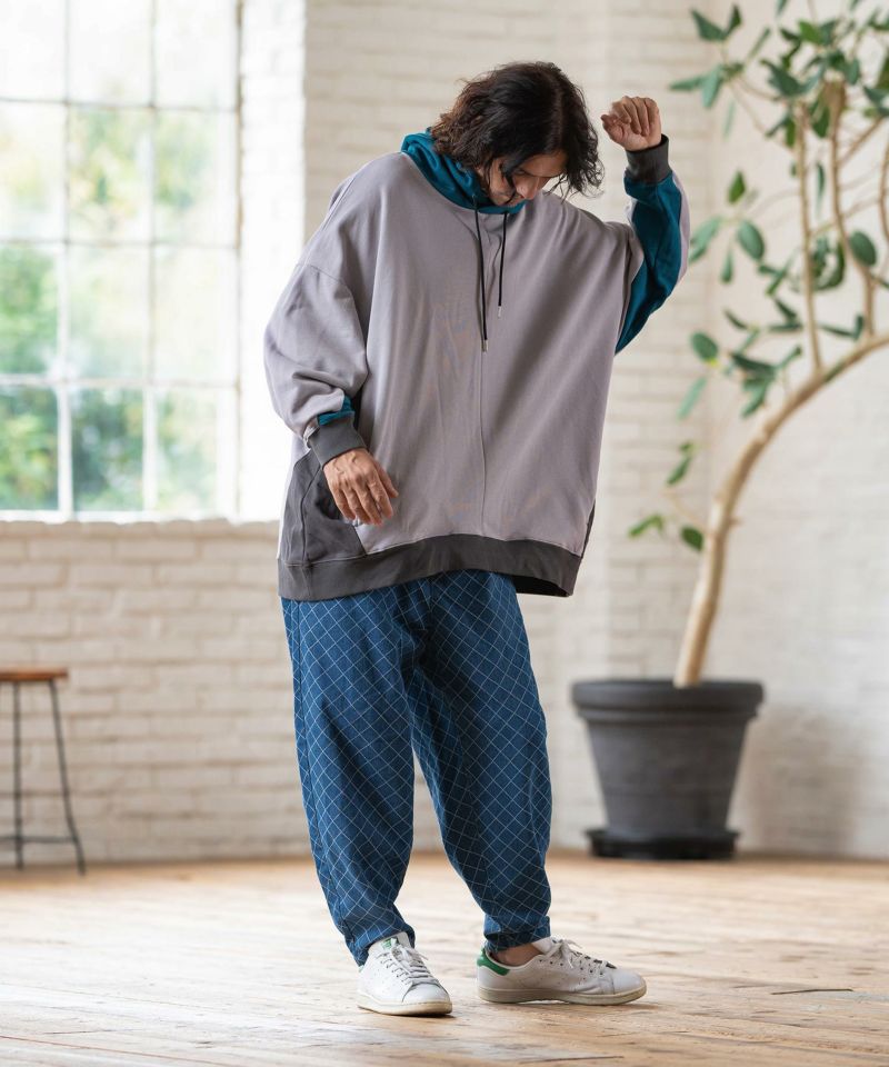 CAMBIO(カンビオ)】 Diamond Quilted Denim Balloon Pants