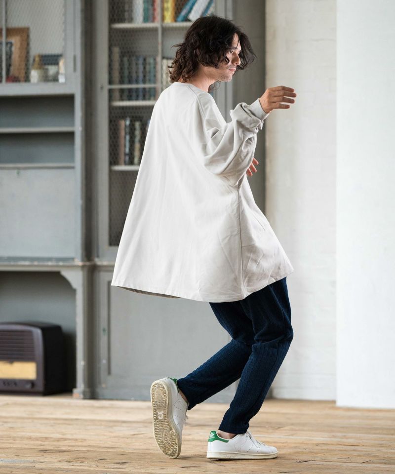 CAMBIO(カンビオ)】Geometric Cut Mole Pants カットモール