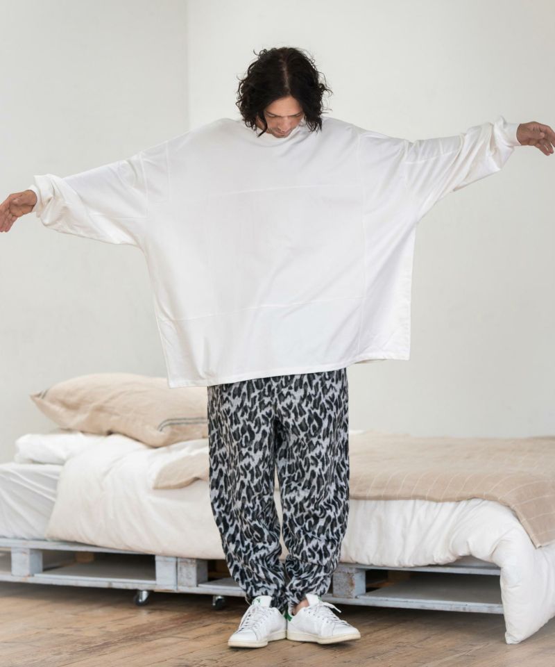 CAMBIO(カンビオ)】Leopard Jacquard Pants レオパード柄パンツ