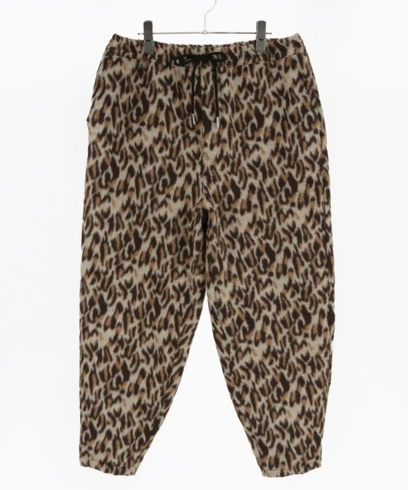 CAMBIO(カンビオ)】Leopard Jacquard Pants レオパード柄パンツ