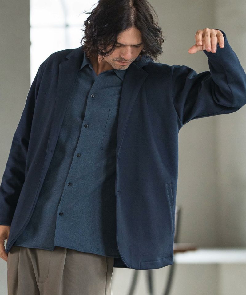 【美品】GUY ROVER 鹿の子テーラードジャケット サイズXL 美品】GUY ROVER 鹿の子テーラードジャケット サイズXL