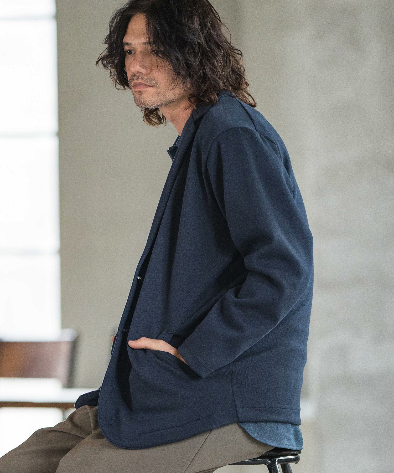 50%OFF【CAMBIO(カンビオ)】鹿の子テーラードジャケット(CA04-45424