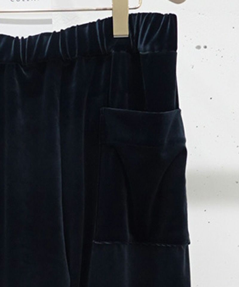 50%OFF【CULLNI(クルニ)】Stretch Velour Wrap Pants ラップ 50%OFF【CULLNI(クルニ)】Stretch Velour Wrap Pants ラップ