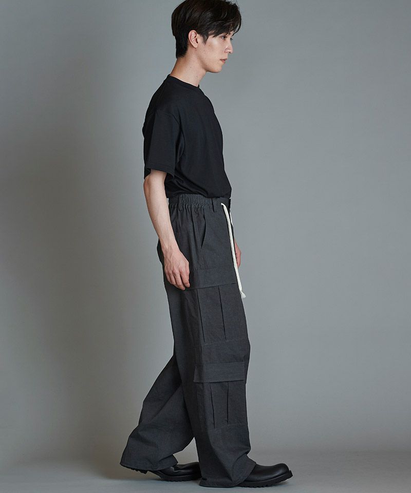 30%OFF【NO ID.(ノーアイディー)】ﾜｲﾄﾞｶｰｺﾞPT パンツ(855006-841P