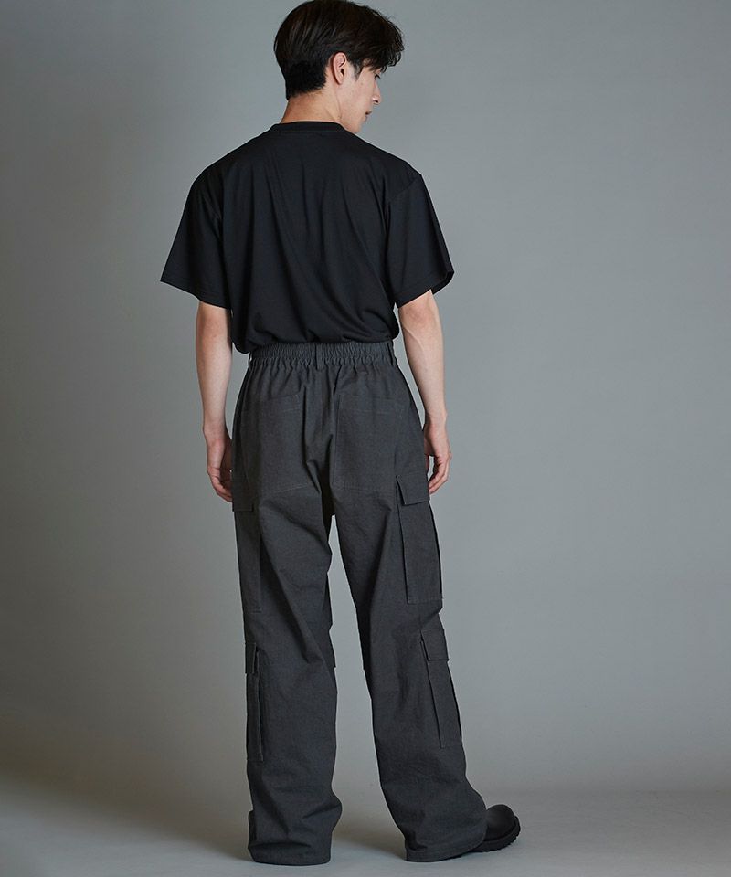 30%OFF【NO ID.(ノーアイディー)】ﾜｲﾄﾞｶｰｺﾞPT パンツ(855006-841P