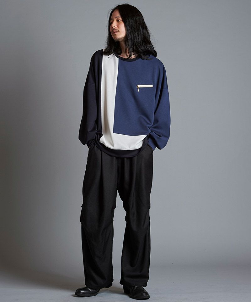 50%OFF【NO ID.(ノーアイディー)】ﾁｪﾝｼﾞﾝｸﾞZIP C-N-PO プルオーバー