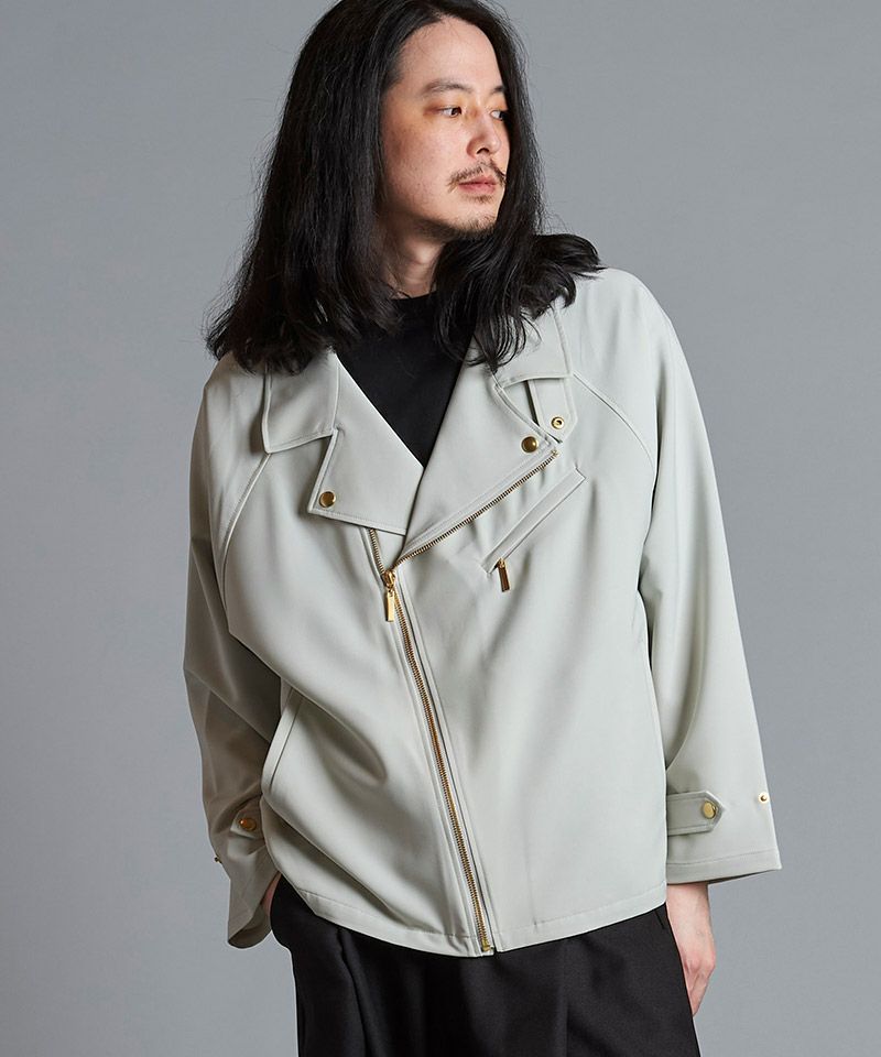 20%OFF【NO ID.(ノーアイディー)】BIGﾗｲﾀﾞｰｽｼｬﾂJKT ジャケット(855006 