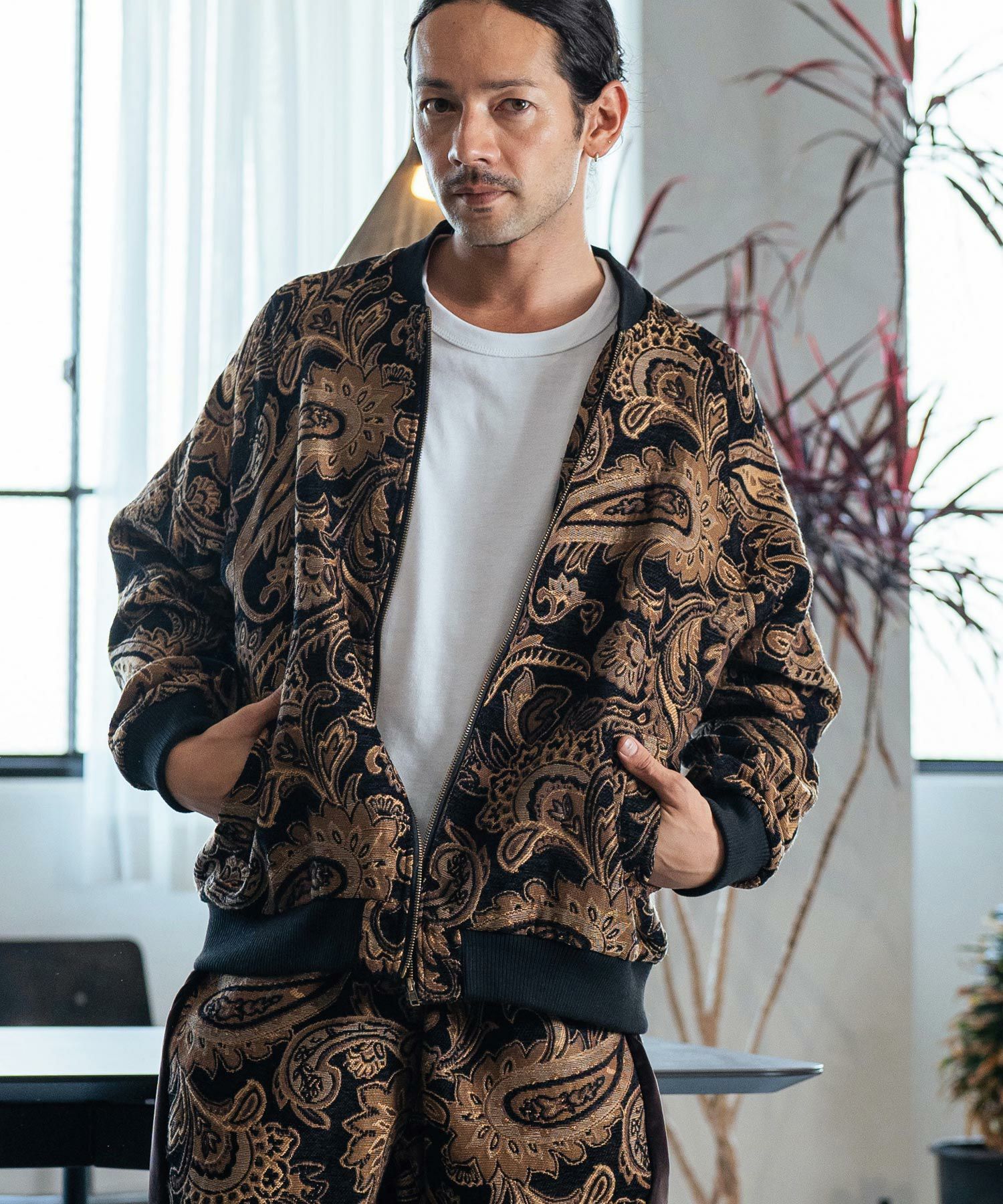 CAMBIO(カンビオ)】Gobelin Jacket ゴブランジャケット(CAM24AW-013  