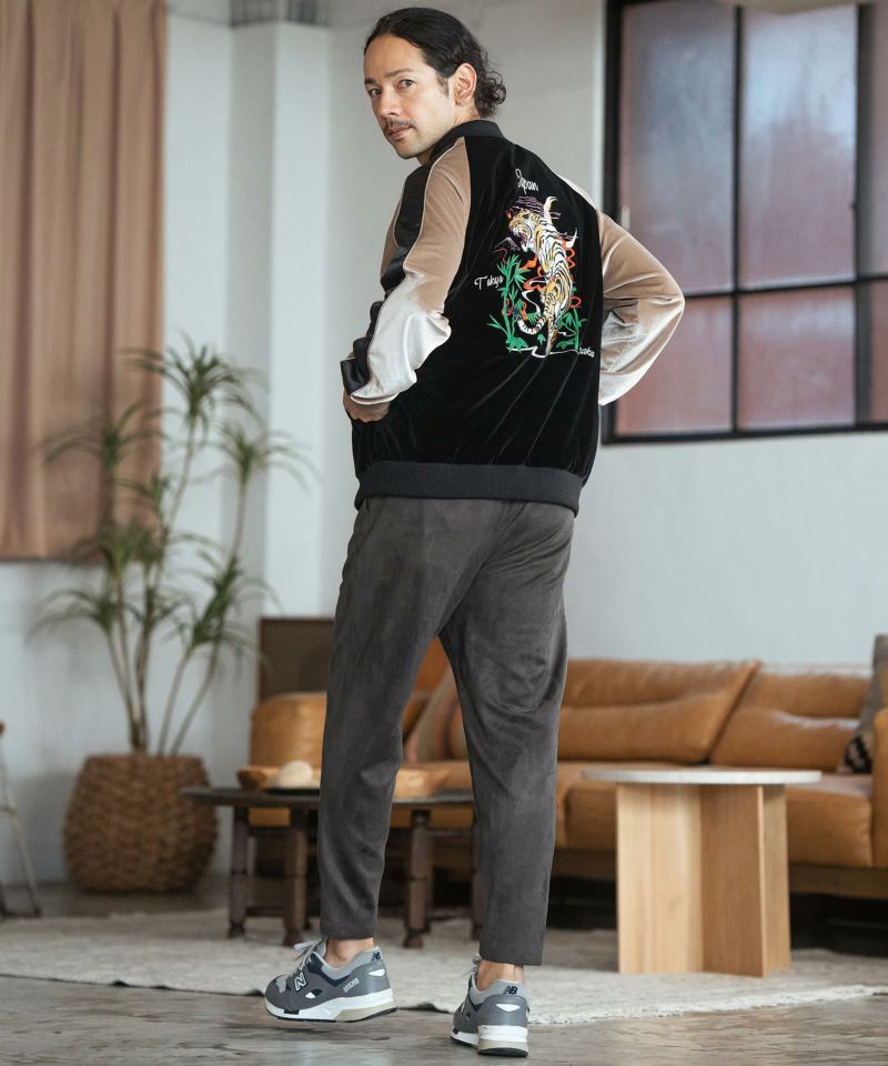 HOOKED VINTAGE スウェードパンツ HOOKED VINTAGE スウェードパンツ - メルカリ