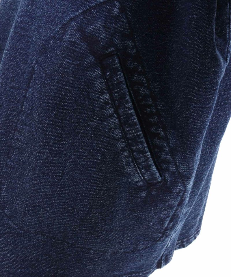 CAMBIO(カンビオ)】Indigo URAKE Poncho Like Hooded Jacket
