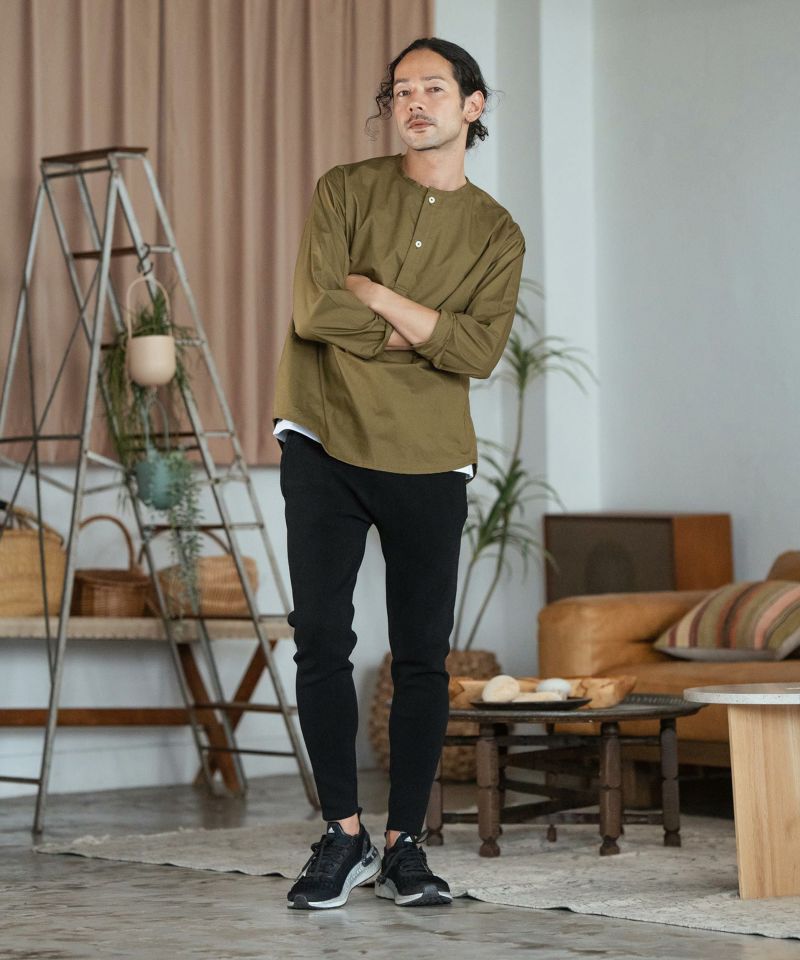 CAMBIO(カンビオ)】Stretch Milan Rib Tapered Pants テーパード