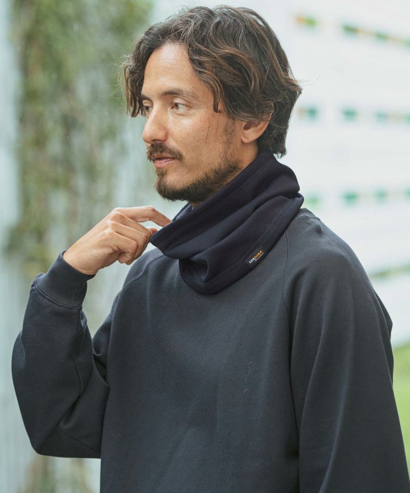 50%OFF【CAMBIO(カンビオ)】Cordura Nylon Back Fleece Neck Warmer