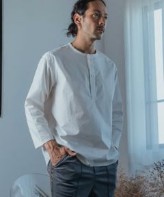 30%OFF【CAMBIO(カンビオ)】ミリタリースリーピングシャツ(CAM-3697A