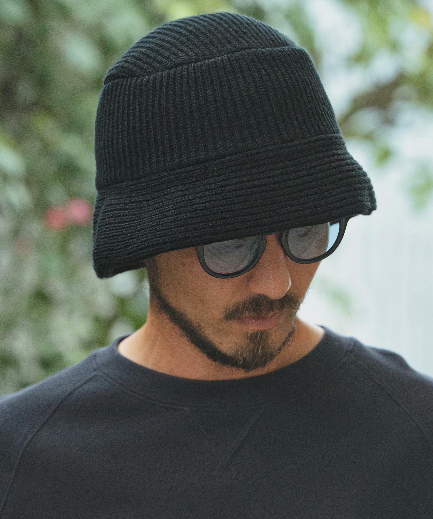 CAMBIO(カンビオ)】Rib Knit Bucket Hat バケットハット(OP-242-018