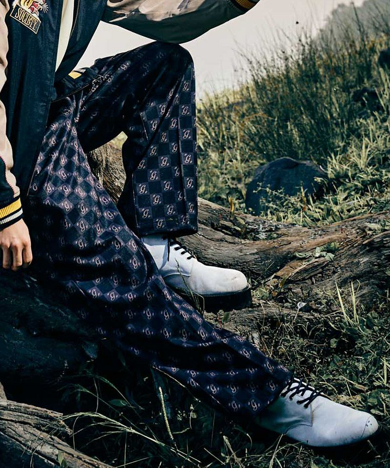 glamb(グラム)】Out of Society Tailored Slacks アウトオブ